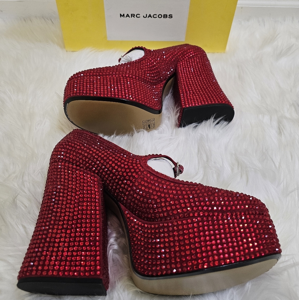 👠MARC JACOBS THE KIKI PLATFORM MARY JANE, THE WIZARD OF OZ - Picture 11 of 17